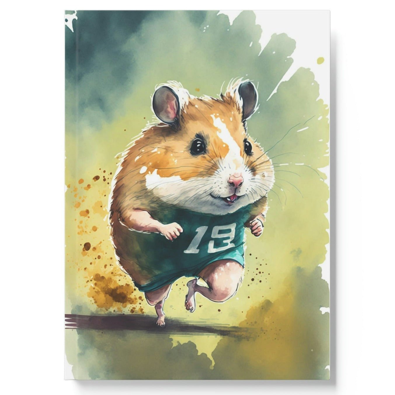 Running Hamster Hard Backed Journal