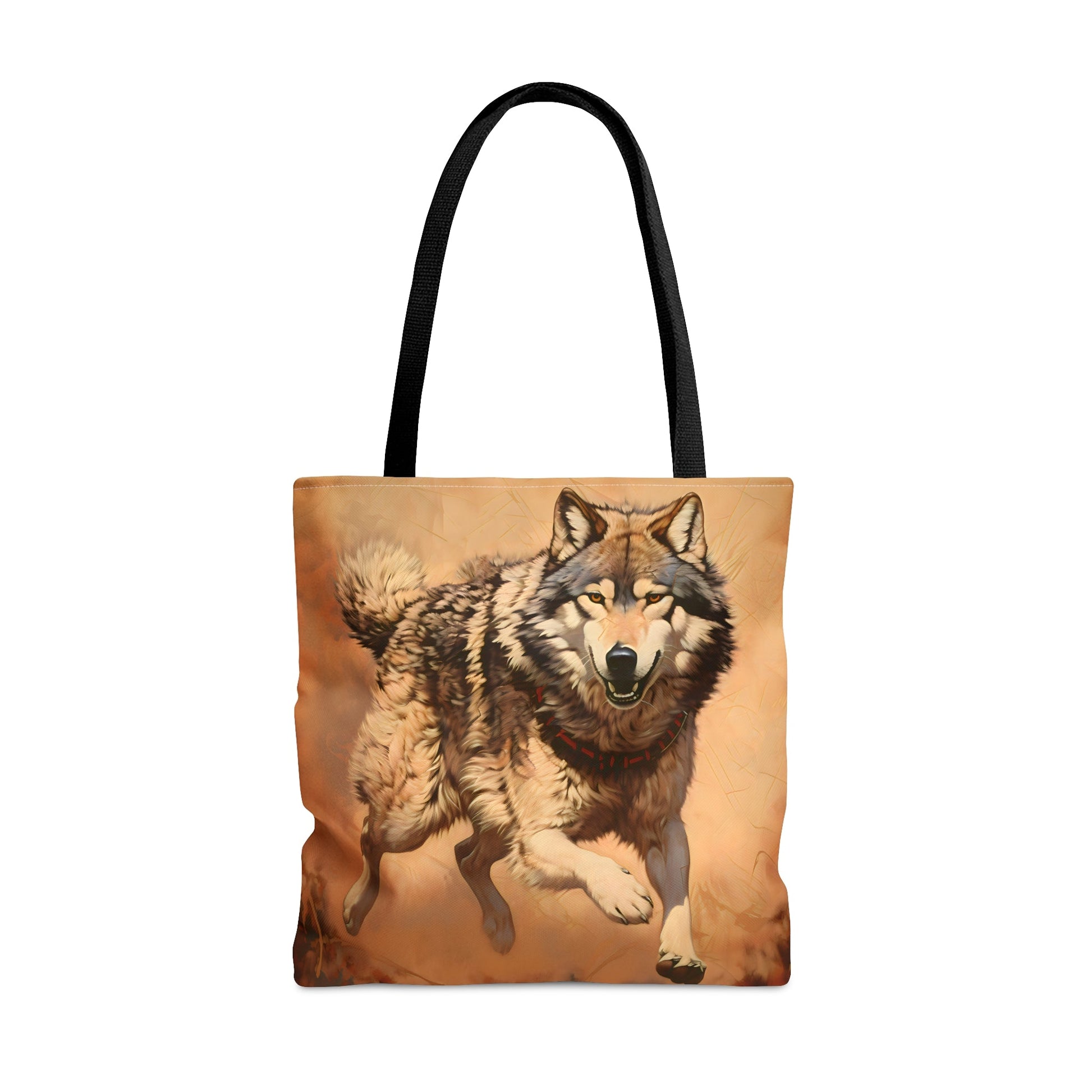 Running Wolf Tote Bag