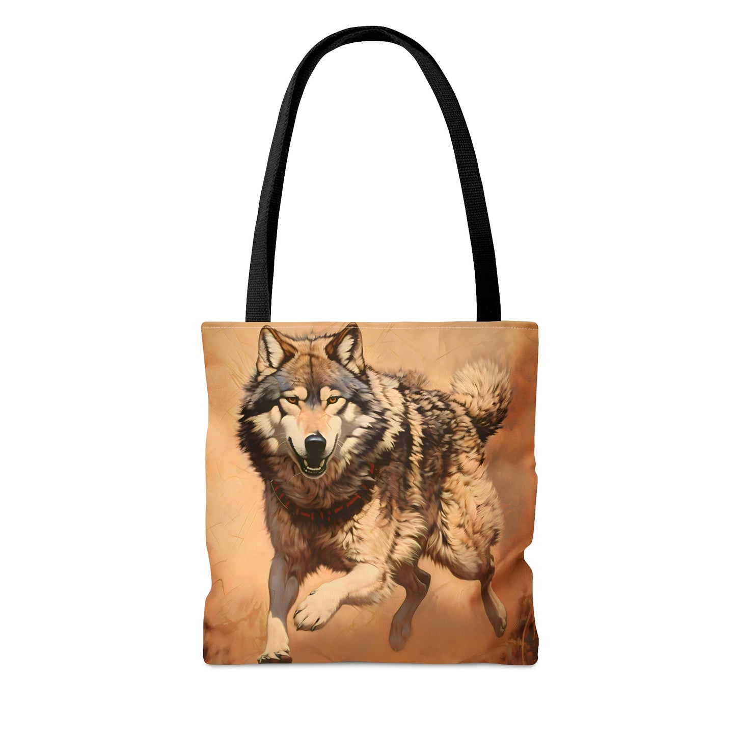 Running Wolf Tote Bag