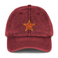Russian Star and Sicle Vintage Cotton Twill Cap