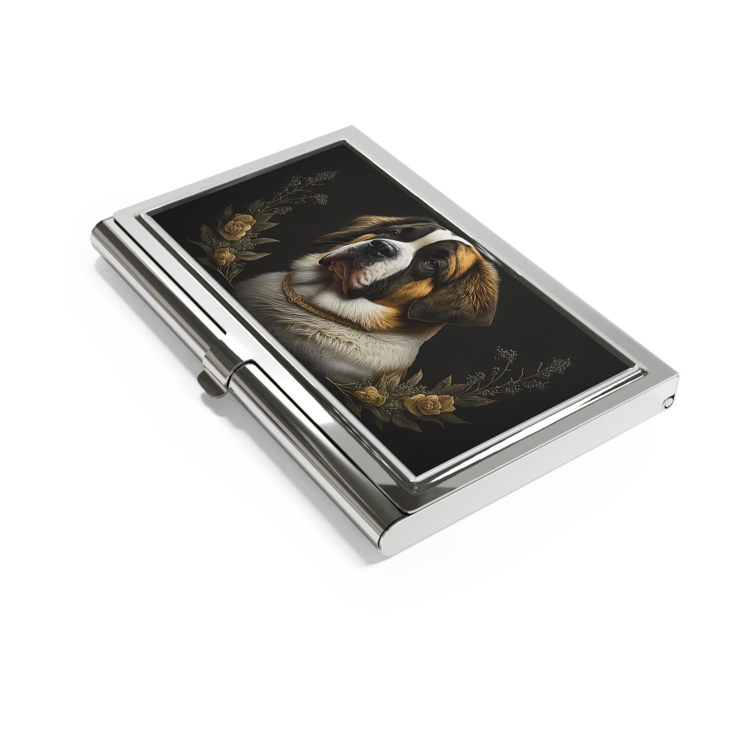 Saint Bernard Business Card Holder