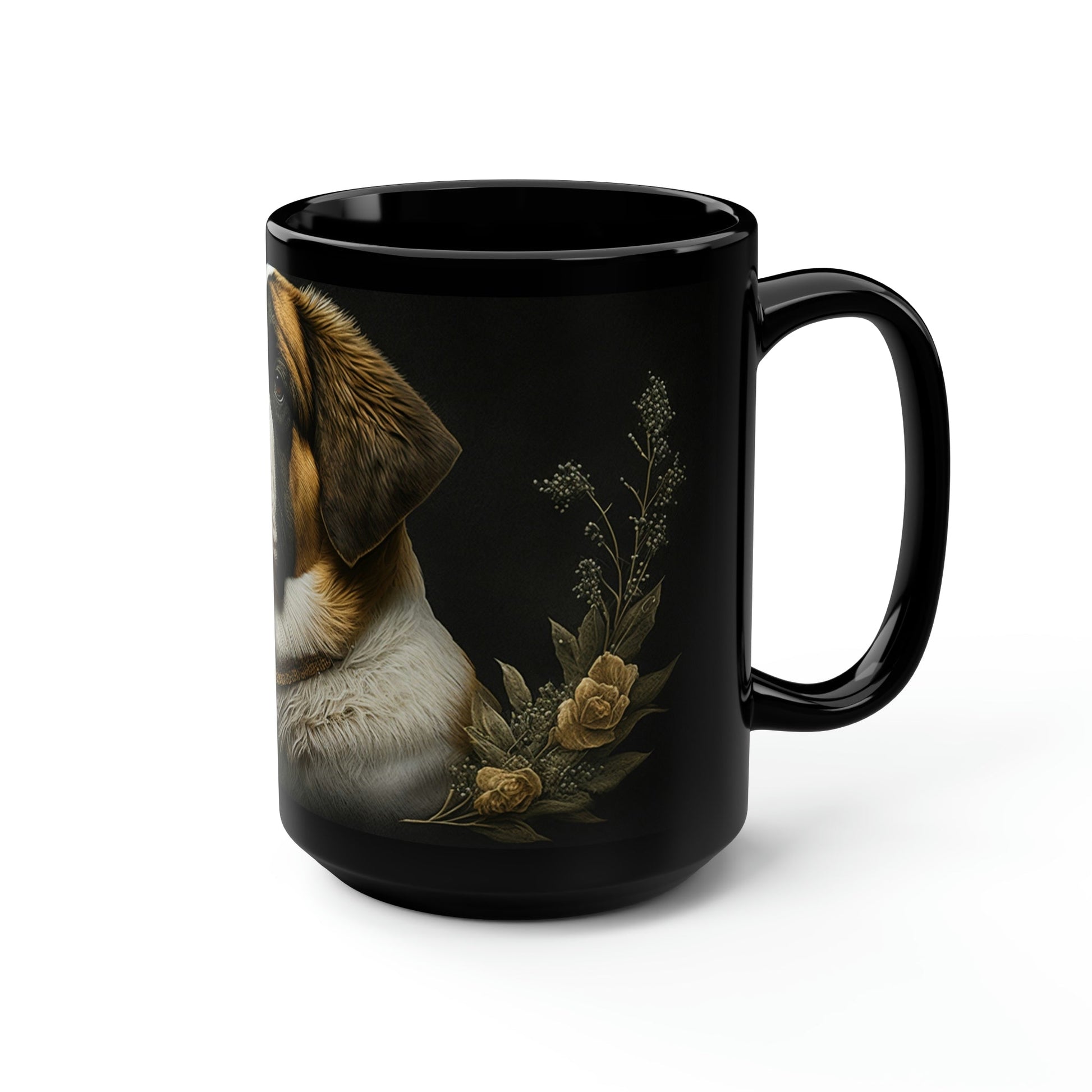 Saint Bernard Dog - 15 oz Coffee Mug