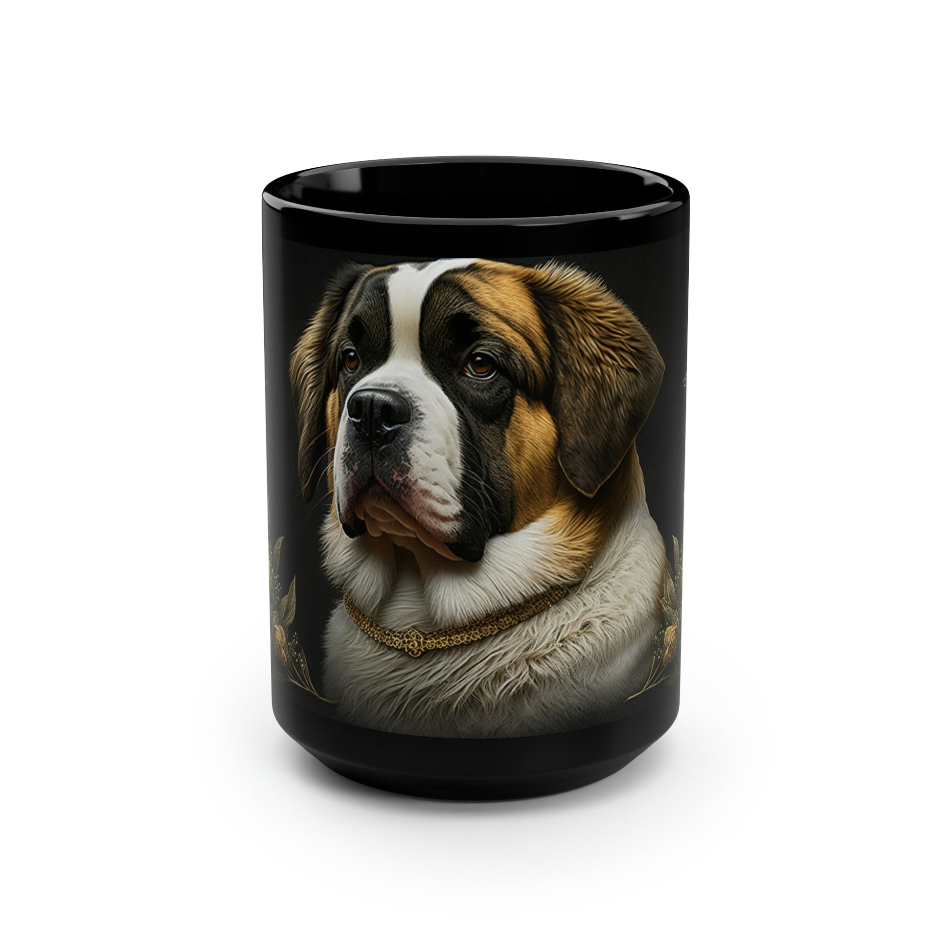 Saint Bernard Dog - 15 oz Coffee Mug