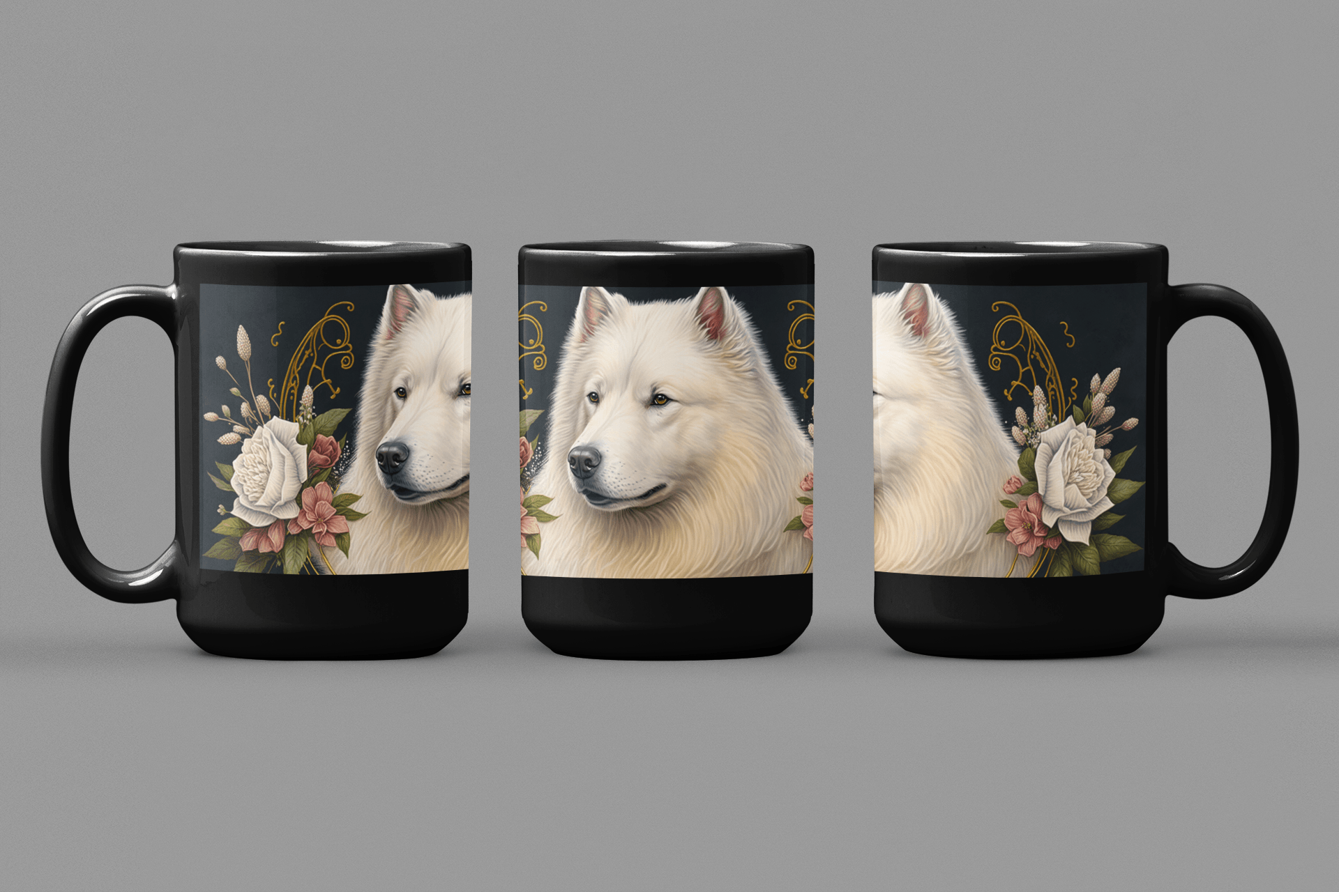 Samoyed Dog - 15 oz Coffee Mug