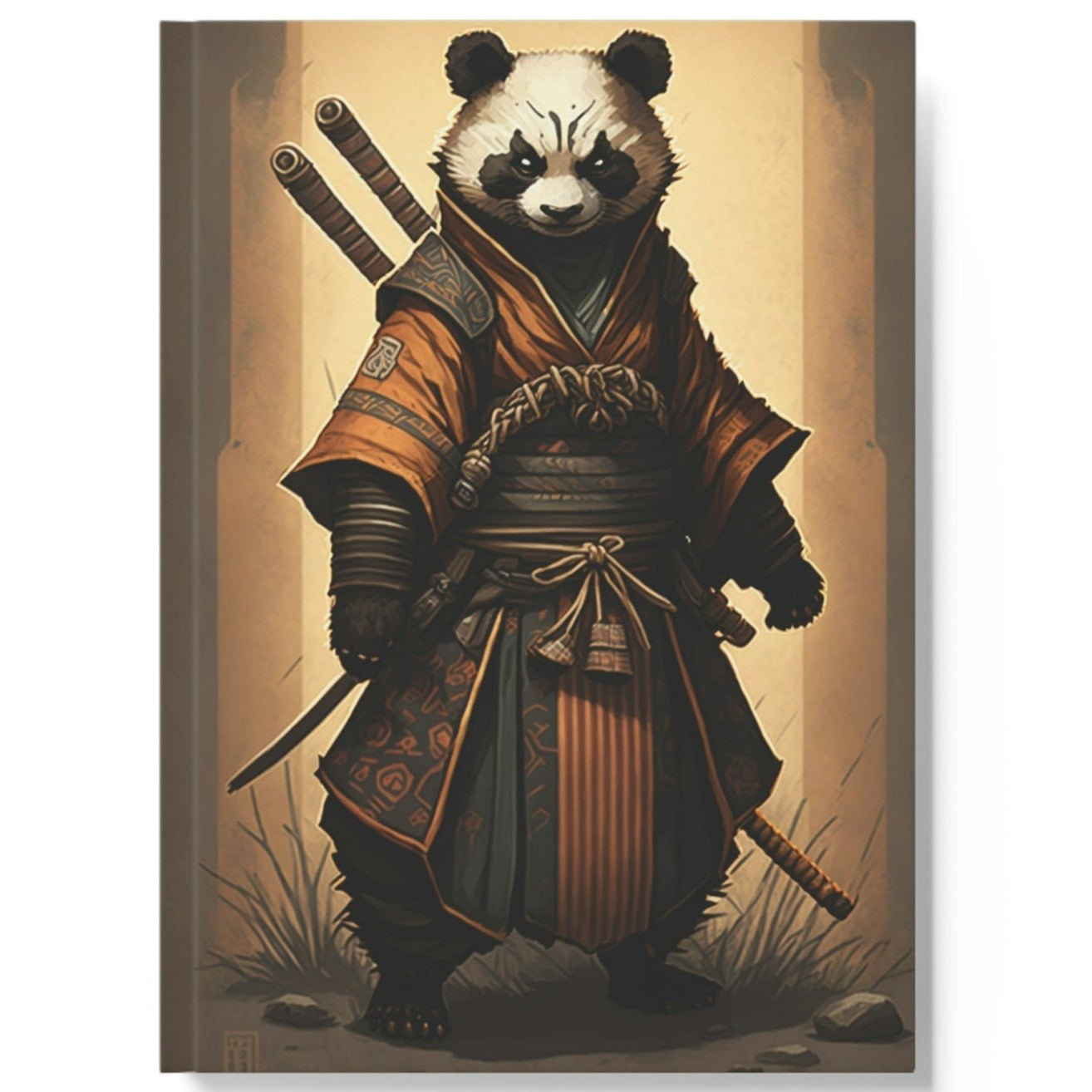 Samurai Panda Hard Backed Journal