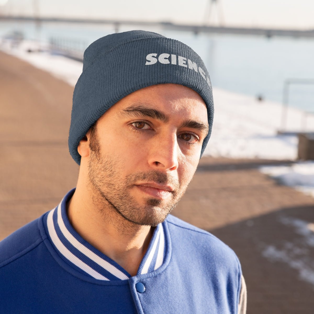 Science Knit Beanie | Great gift for the scientist, teacher or other brilliant people