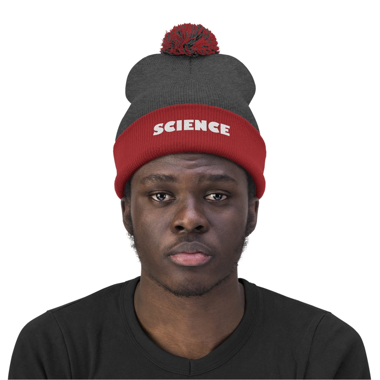 Science Pom Pom Beanie | Great gift for the scientist, teacher or other brilliant people