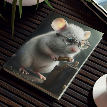 Scientist Mouse Hard Backed Journal