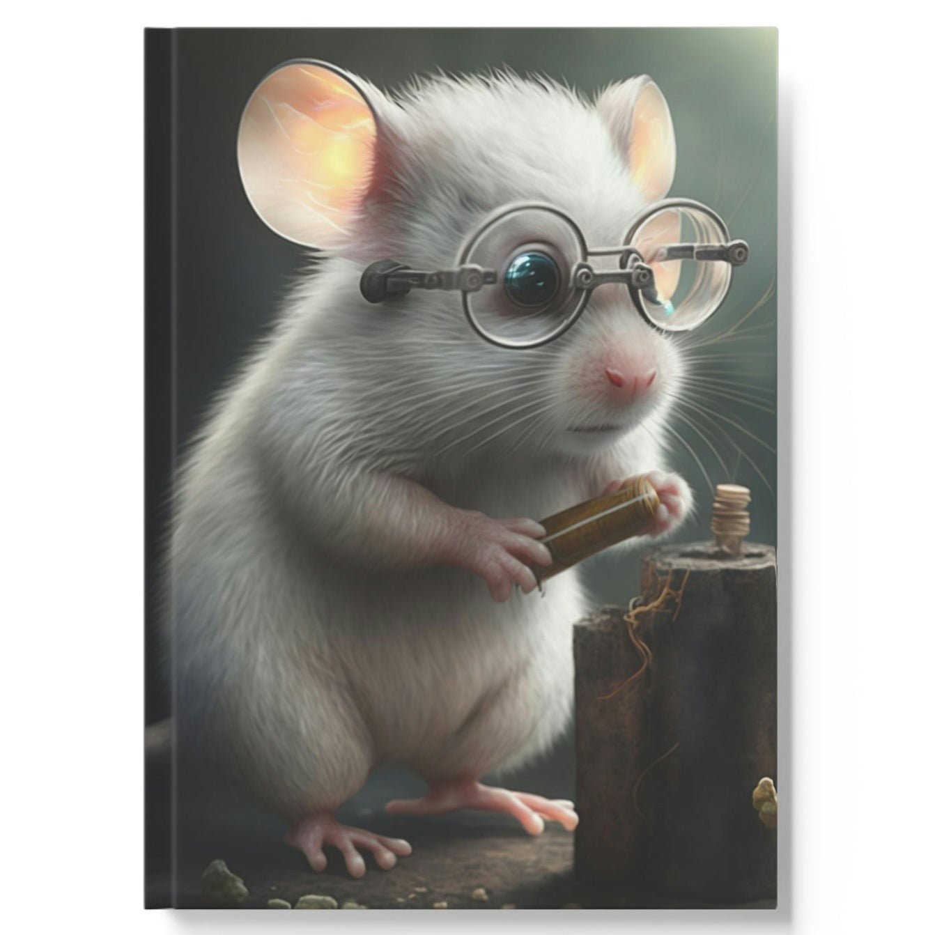 Scientist Mouse Hard Backed Journal