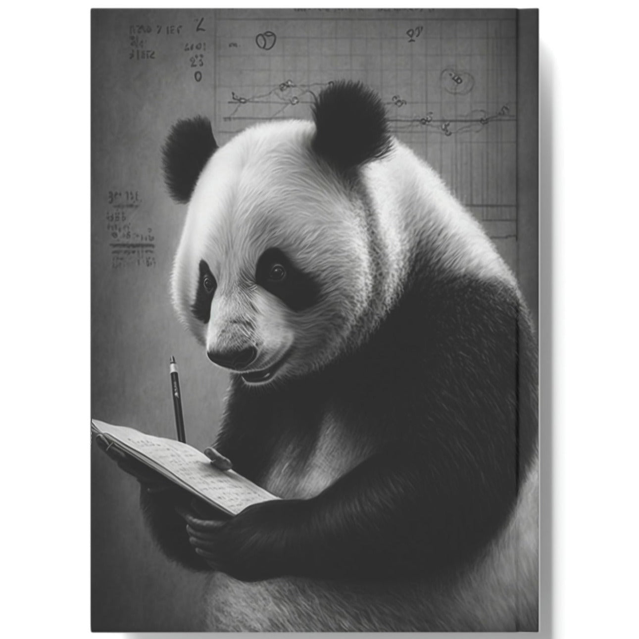 Scientist Panda Hard Backed Journal