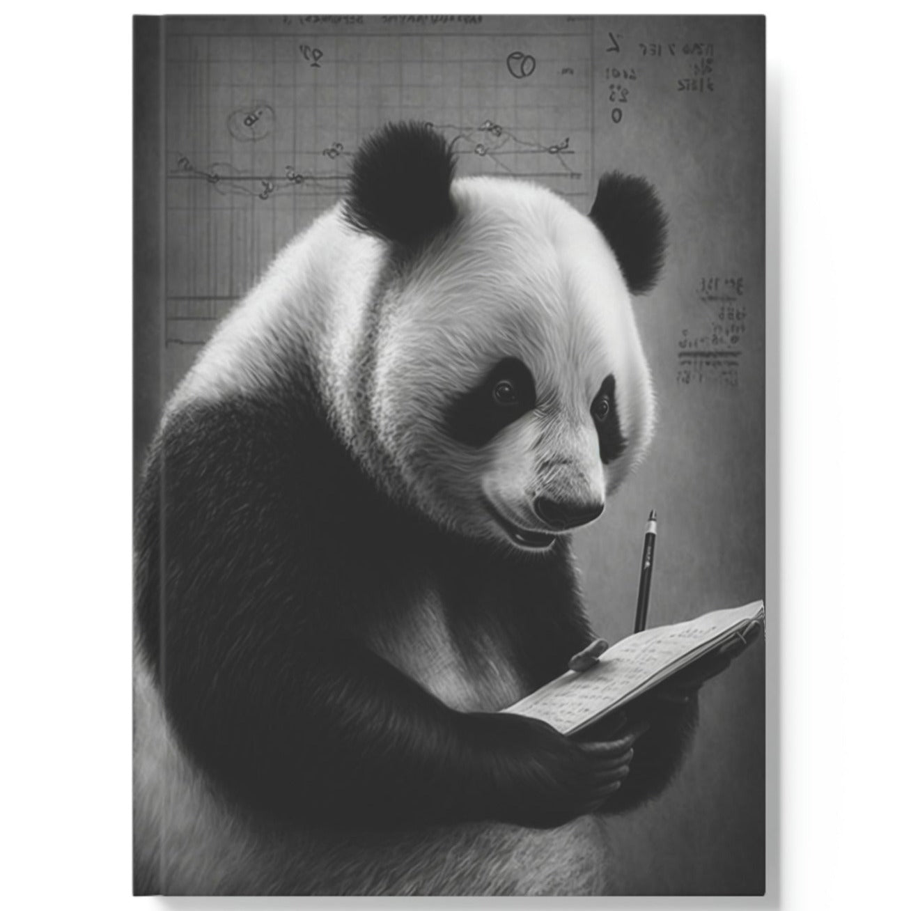 Scientist Panda Hard Backed Journal