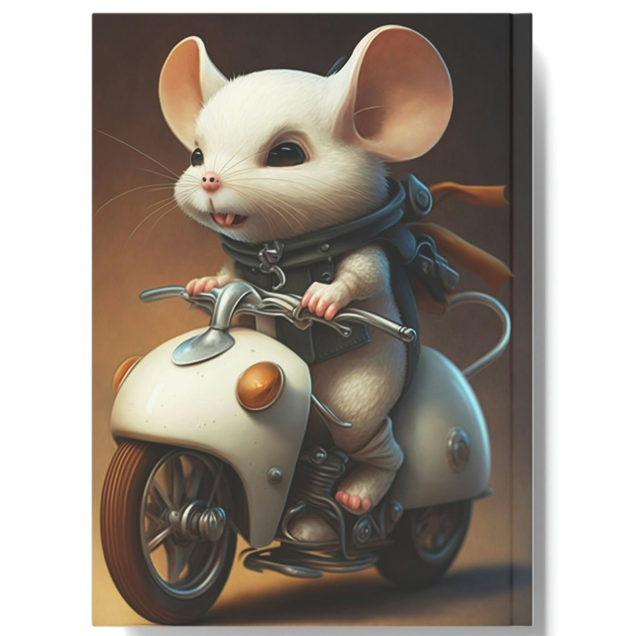 Scooter Mouse Hard Backed Journal