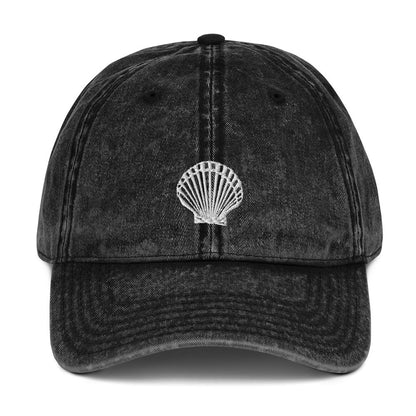 Seashell Vintage Cotton Twill Cap for the Fun Loving Hipster