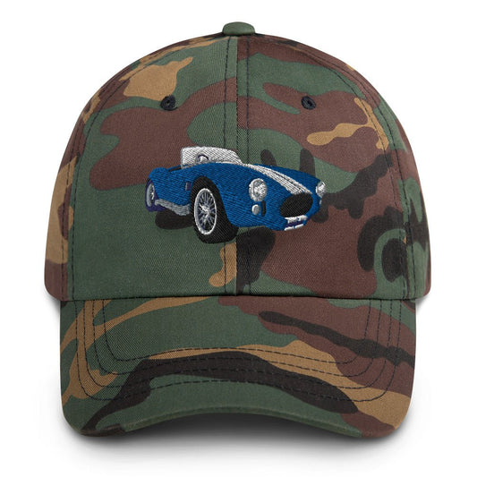 Shelby AC Cobra Hat - Perfect Gift for the Classic Car Road Rally Enthusiast