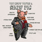 Show Pig Organic Creator T-shirt - Unisex