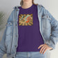 Siamese Fighting Fish Burst Heavy Cotton T-Shirt