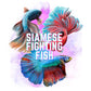 Siamese Fighting Fish II Heavy Cotton T-Shirt