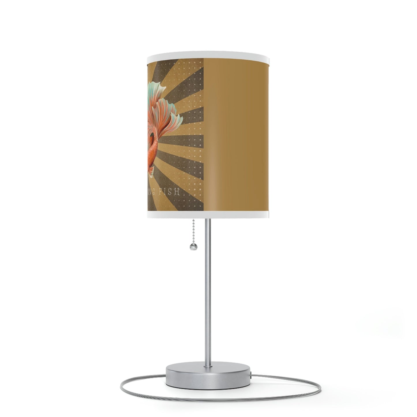 Siamese Fighting Fish Lamp on a Stand, US|CA plug