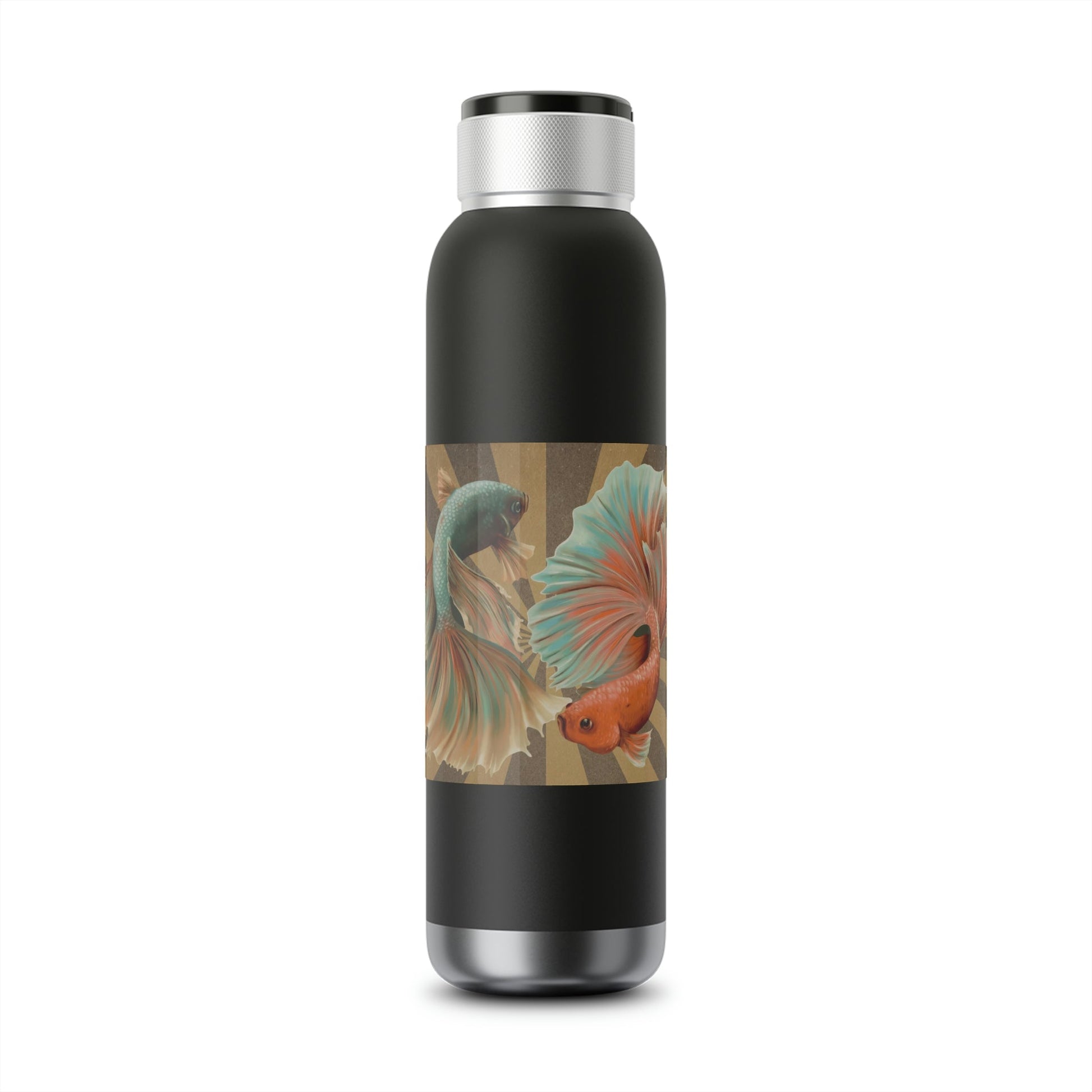 Siamese Fighting Fish | Soundwave Copper Vacuum Audio Bottle 22oz