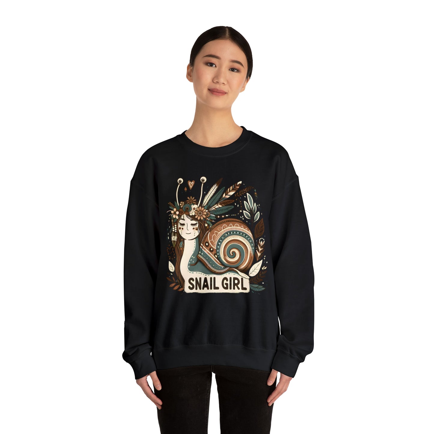 Snail Girl BOHO Sweatshirt