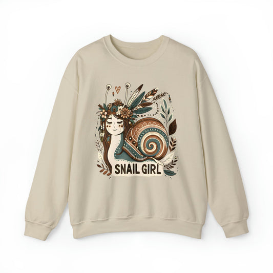 Snail Girl BOHO Sweatshirt