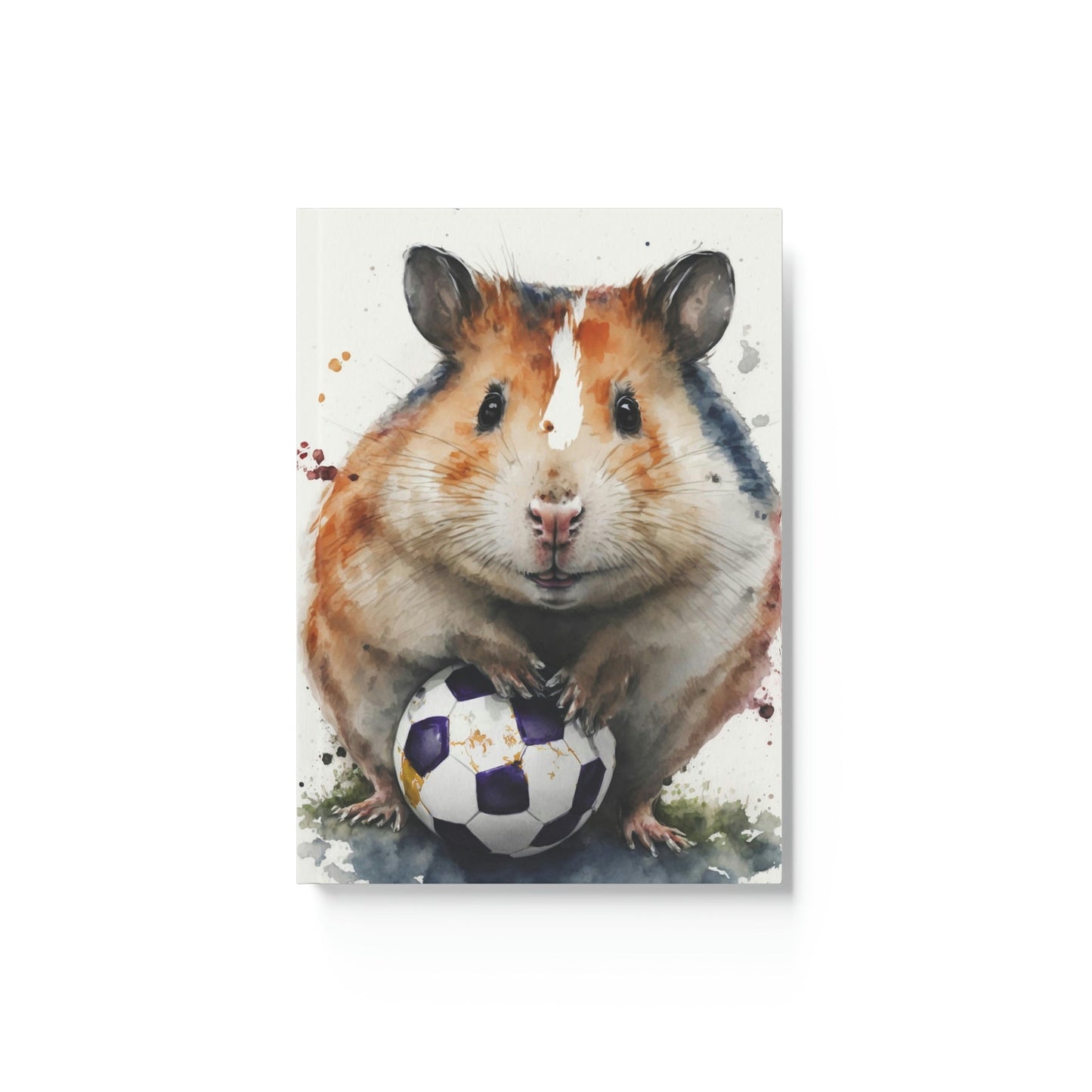Soccer Hamster Hard Backed Journal