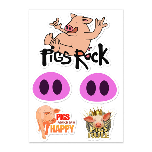 Squee Baby (Pigs) Sticker Sheet