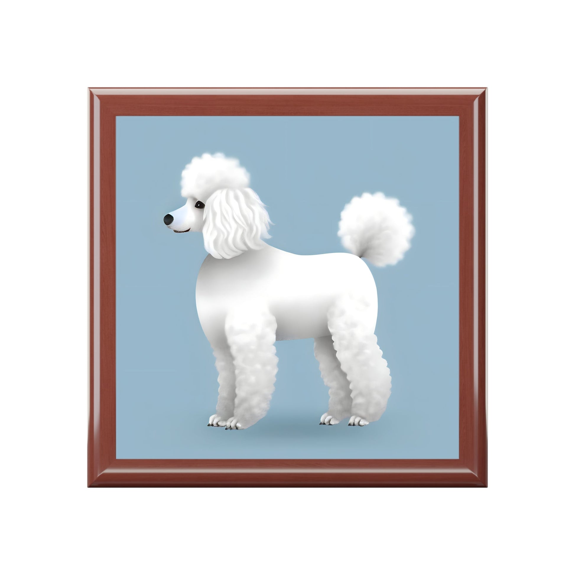 Standard Poodle Jewelry Keepsake Box