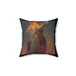 Stay Weird II Square Pillow