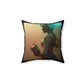 Stay Weird IV Square Pillow