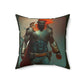 Stay Weird VII Square Pillow
