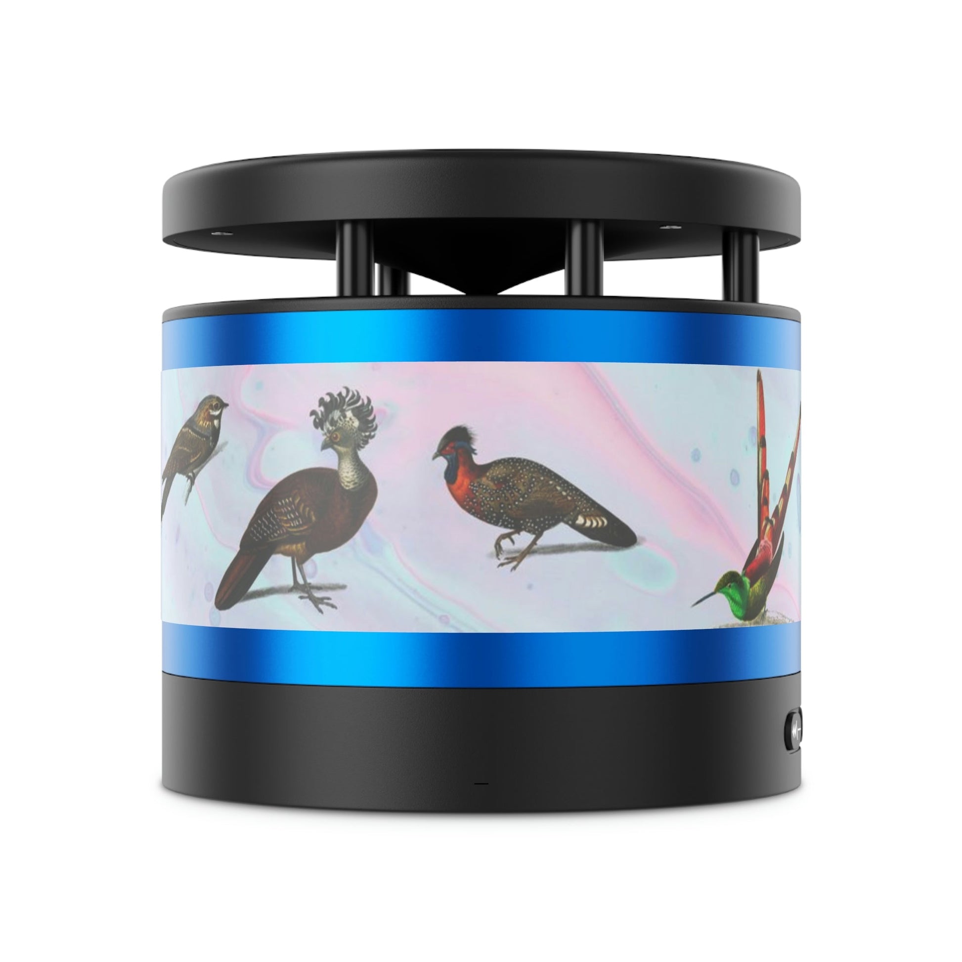 The Birds Metal Bluetooth Speaker and Wireless Charging Pad