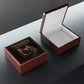 The Fabulous French Bulldog Keepsake Jewelry Box with Ceramic Tile Cover