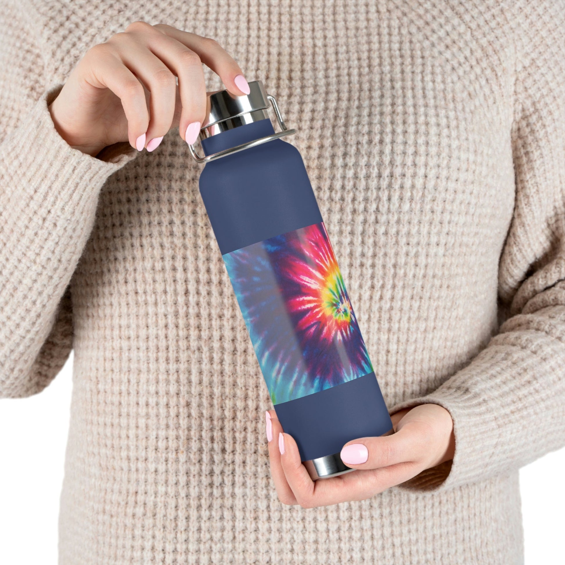 Tie Dye | Copper Vacuum Insulated Bottle, 22oz