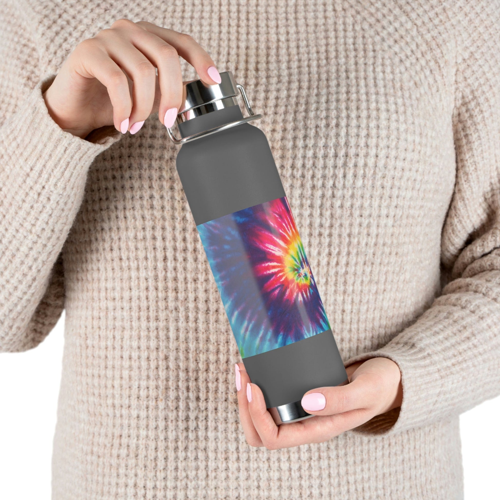 Tie Dye | Copper Vacuum Insulated Bottle, 22oz