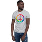 Tie Dye Peace Sign | Short-Sleeve Unisex T-Shirt