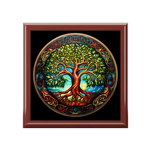 Tree of Life Jewelry Box