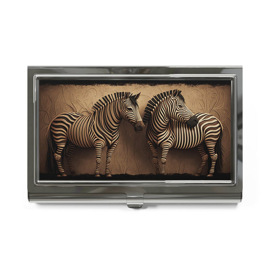 Two Zebras Design Business Card Holder