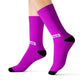 Ultra Violet Hex Sox #Know the Code Socks cmyk rgb html css color picker web hexadecimal chart site photoshop