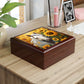 Unicorn and Sunflowers Jewelry Box
