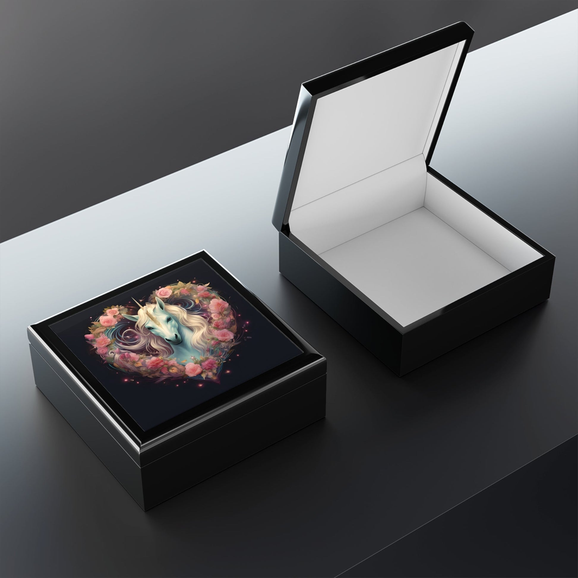Unicorn Heart Gift & Jewelry Box