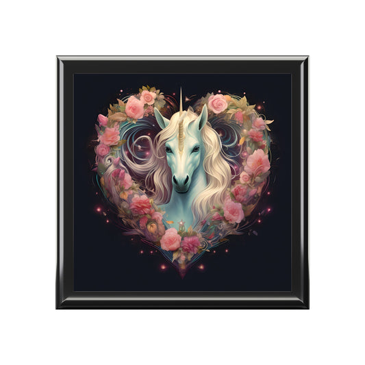 Unicorn Heart Gift & Jewelry Box