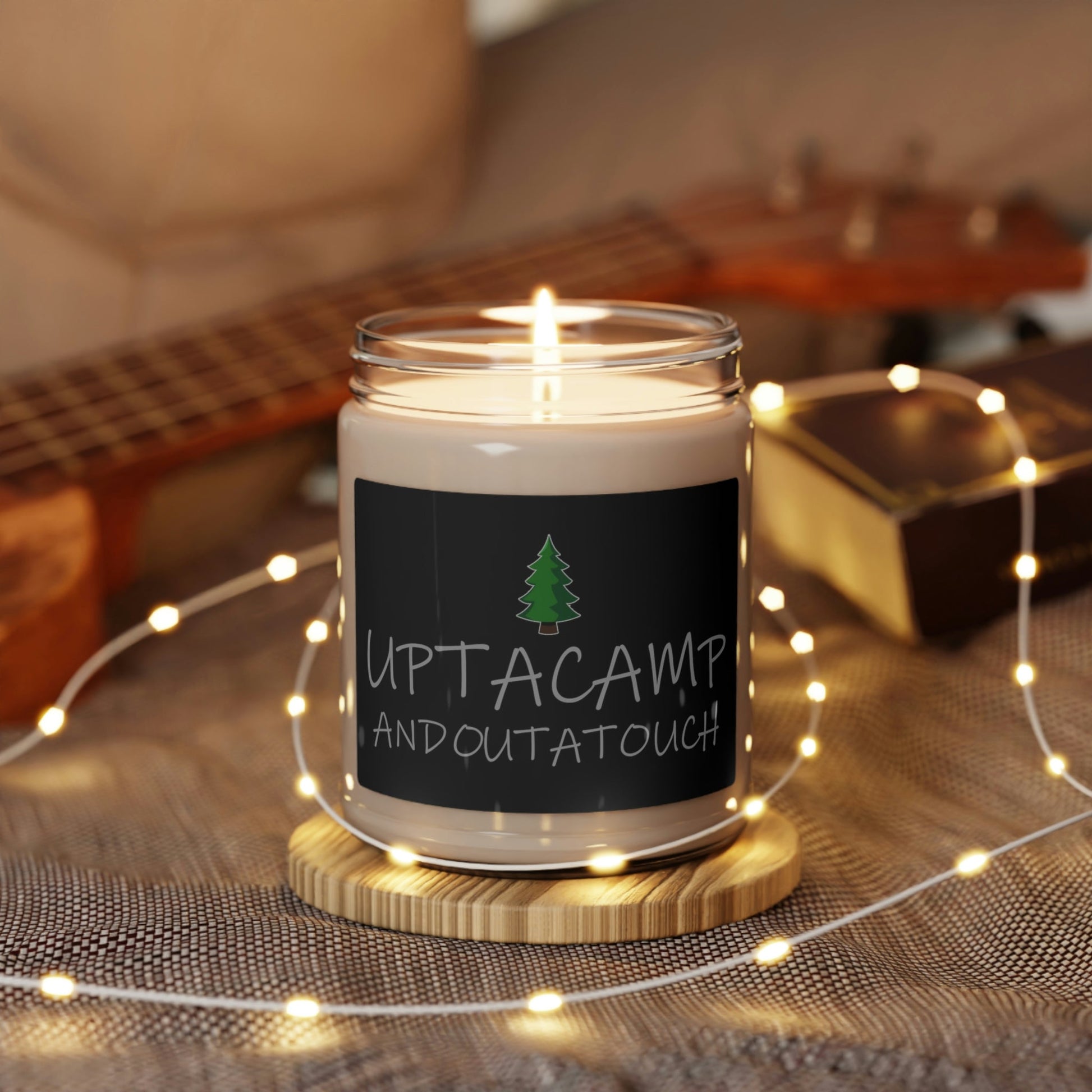 Upta Camp and Outa Touch Scented Soy Candle - 9oz