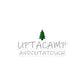 Upta Camp Outa Touch Bubble-Free Stickers