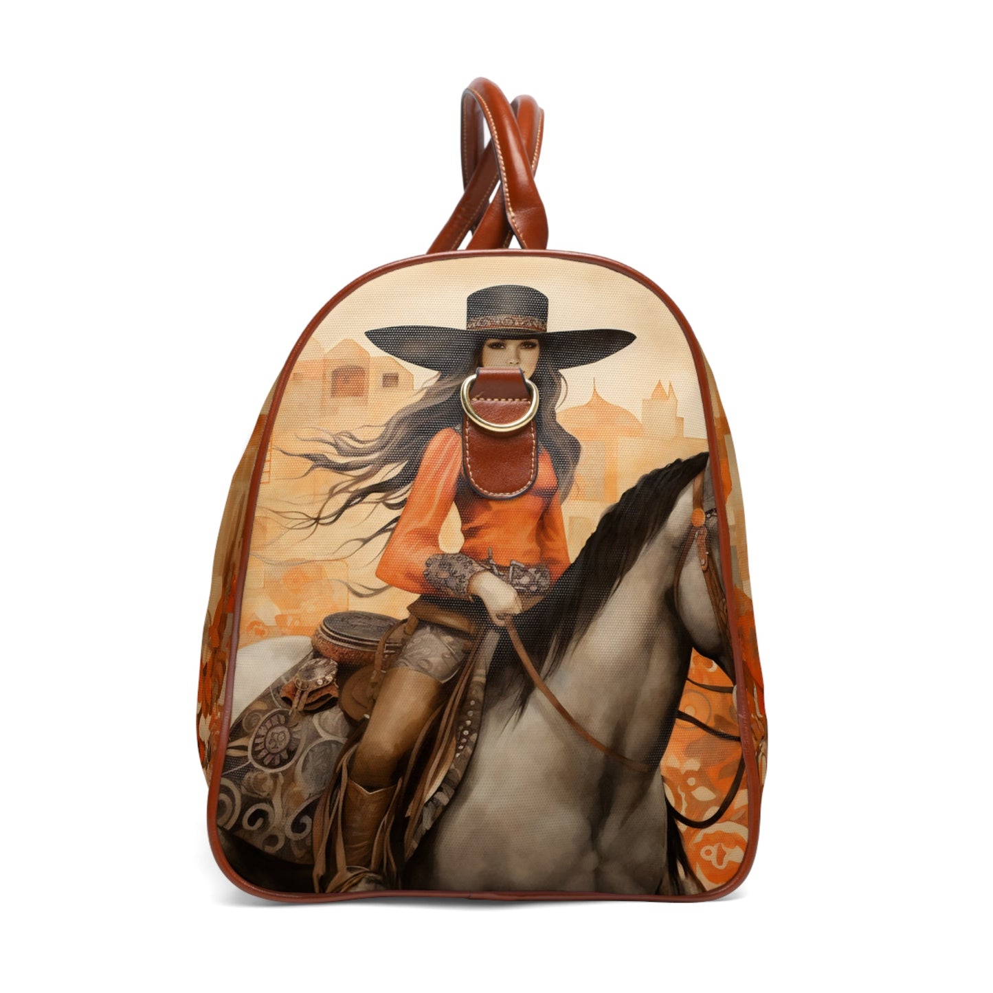 Vaquera Art Travel Bag - Bigger than most duffle bags, tote bags and even most weekender bags!