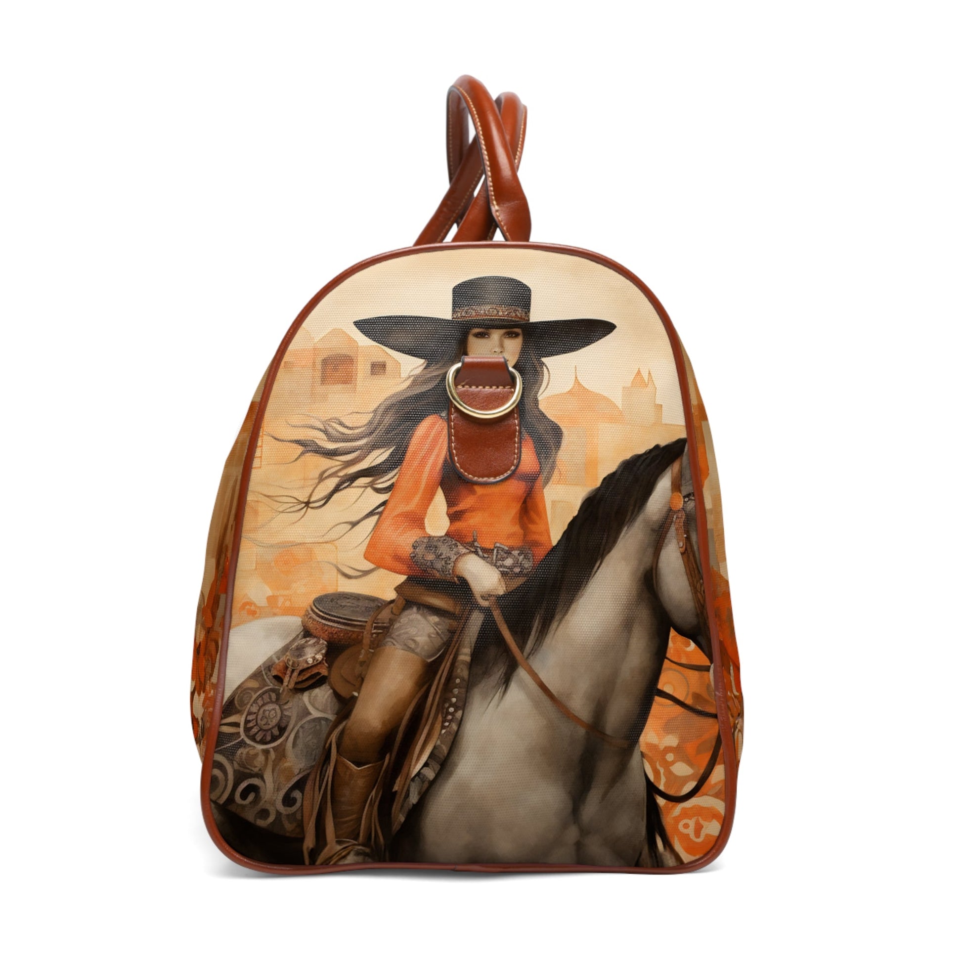Vaquera Art Travel Bag - Bigger than most duffle bags, tote bags and even most weekender bags!