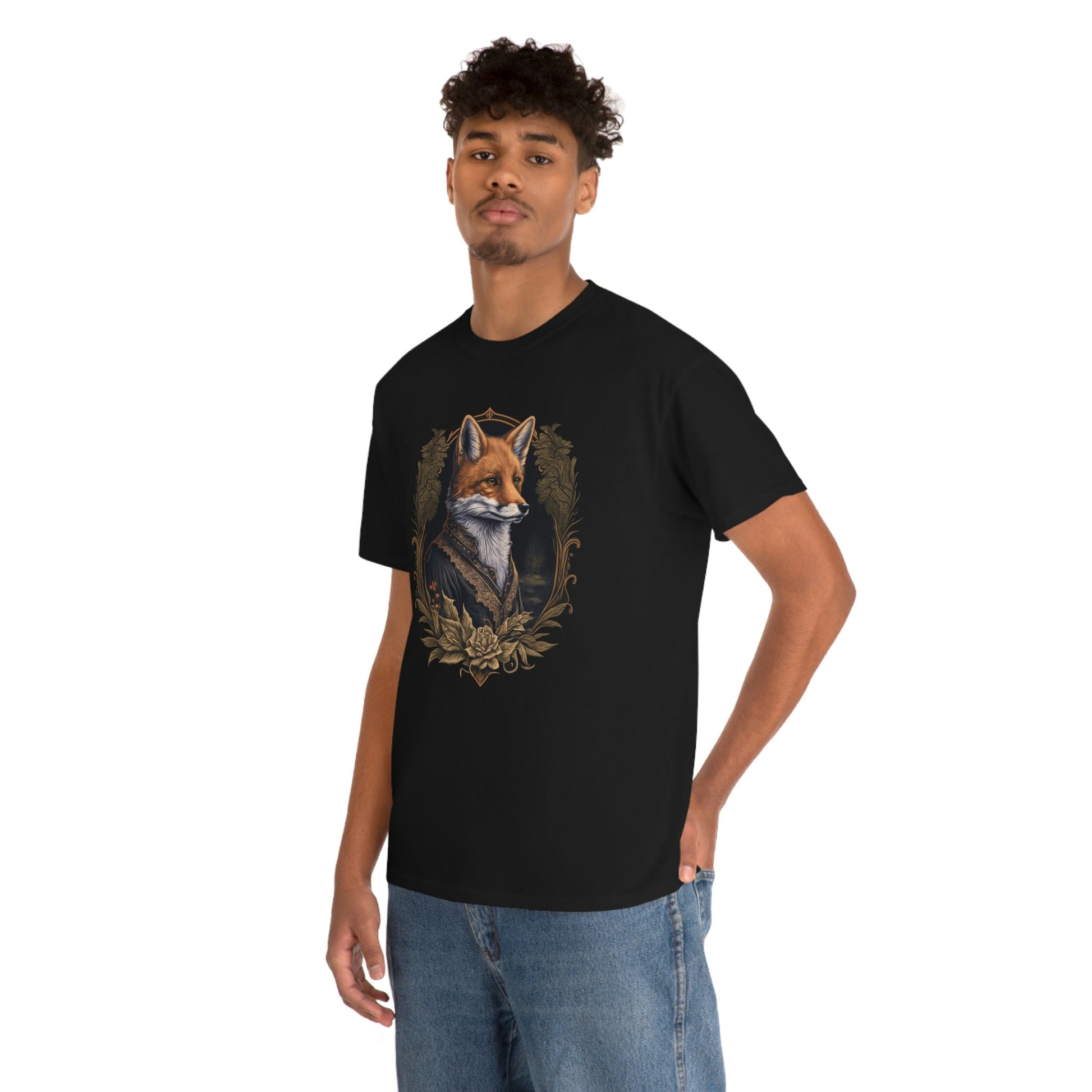 Victorian Red Fox Cotton T-Shirt