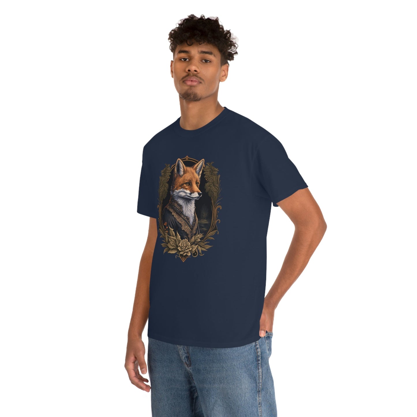 Victorian Red Fox Cotton T-Shirt