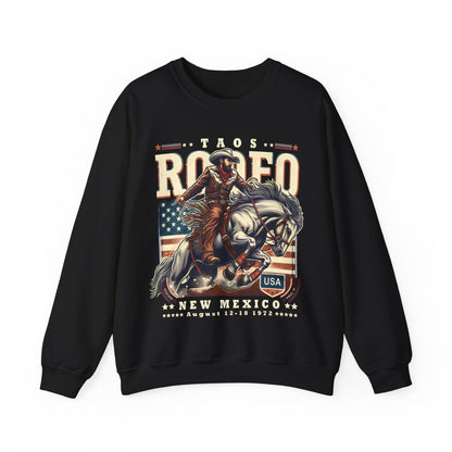 Vintage 1972 Taos New Mexico Rodeo Sweatshirt