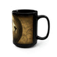 Vintage Victorian Beagle Portrait - 15 oz Coffee Mug